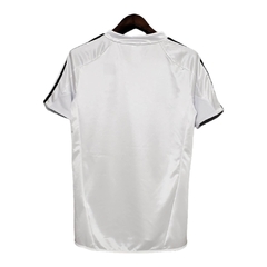 Camisa Retrô Real Madrid I 04/05 - Masculina Adidas - Branca com listras pretas - comprar online
