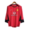 Camisa Retrô Manchester United I 2002/2004 manga longa - Nike Masculina - Vermelha
