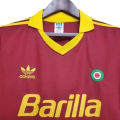 Camisa Retrô Barcelona I 1991/1992 - Adidas Masculina - Vermelha com detalhes em amarelo - comprar online