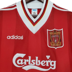 Camisa Retrô Liverpool 1996/1997 - Masculina Adidas - Vermelha e branca - comprar online