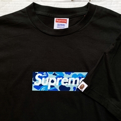 Playera supreme bape blue - comprar en línea