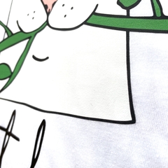 Playera ripndip romantic nermal white - tienda en línea