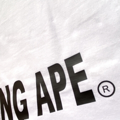 PLAYERA BAPE STAR HEAD WHITE - tienda en línea