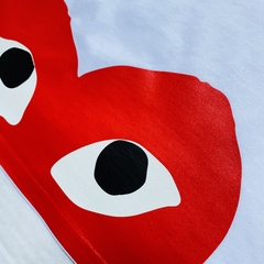 Playera play / big heart white - Ollie Taco Shop