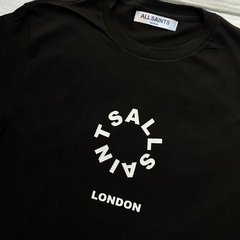 Playera All saints / circle black - Ollie Taco Shop