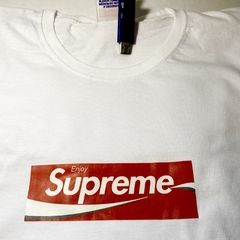 Playera supreme coke box logo en internet