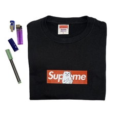 Playera supreme x ripndip black - comprar en línea