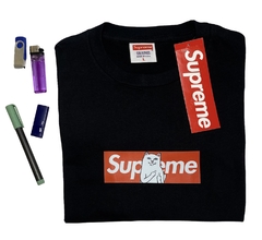 Playera supreme x ripndip black en internet