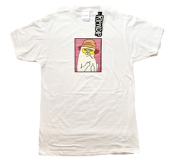 Playera ripndip miedo y asco white