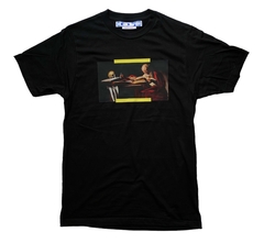 Playera off white saint dominic