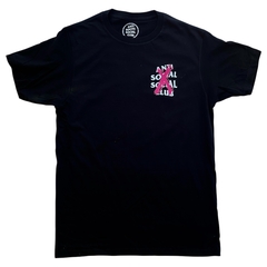 Playera anti social cross pink en internet