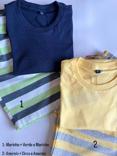 Conjunto Curto Infantil Menino Noronha 4 anos - loja online