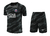 Kit Goleiro PSG Preto - Trajado Conceito