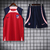 Kit Regata Atlético De Madrid Vermelho na internet