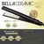 Planchita de pelo GA.MA Italy Elegance Bella Ceramic Shine Ion negra 220V
