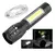 Linterna Mini Tactica Led Militar Recargable Zoom Usb Linterna Negro Luz Blanco - comprar online