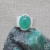Anel de esmeralda, cabochão