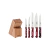Juego de Cuchillos Tramontina Polywood – 6 Piezas – Con Soporte de Madera - comprar online
