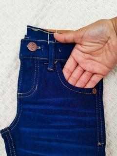 CALÇA NATHAN -JEANS SKINNY ESCURO - loja online