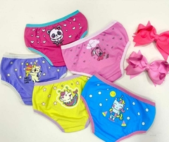 KIT de CALCINHAS INFANTIL FOFURA