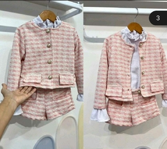CONJUNTO SOPHIA TWEED ROSA - comprar online
