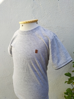 T-shirt Masculina Aviação - cinza mescla - loja online