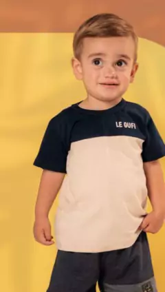 CAMISETA BABY DE ALGODÃO - TOSCANA