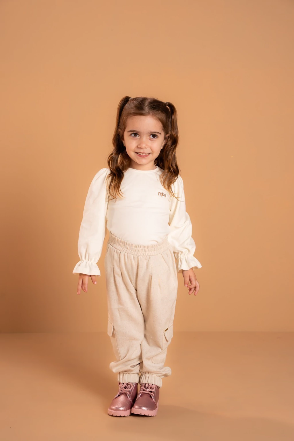 BLUSA BASICA EM COTTON BELLA - MANGA LONGA