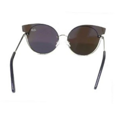 Óculos de Sol SunHot MT.001 Silver Blue - SunHot