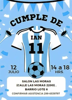 invitacion de cumpleaños digital - comprar online