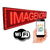 Painel Led Vermelho Letreiro Luminoso Digital 130x20 Alto Brilho Wi-fi