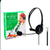 Headset para telefone RJ9 - 015-0100