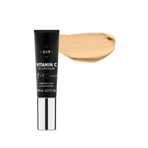 VITAMIN C CONCEALER - FULL COVERAGE - Base + Corrector de Muy Alta Cobertura - Tono CC130 Cocoa - comprar online