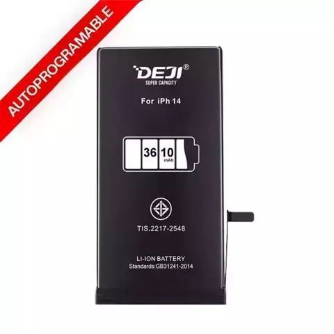 BATERIA DEJI IPHONE 14 CAPACIDAD EXTENDIDA AUTOPROGRAMABLES - comprar online
