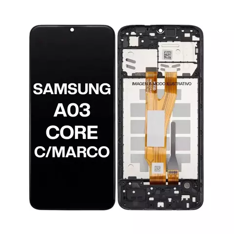 MÓDULO SAMSUNG A03 CORE CALIDAD ORIGINAL CON MARCO