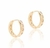 BRINCO ARG OVAL 7 ZIRC PEQUENA OURO 755