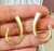 BRINCO ARGOLA J OURO 739