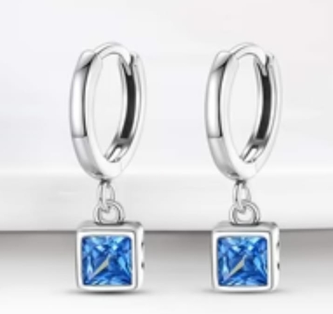 BRINCO CLIC PEDRAS COLORIDAS PRATA 789