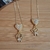 COLAR PING. COR. FILHOS PQ OURO 857