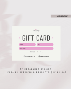 Banner de la categoría GIFT CARD