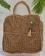 Bolsa de praia Marrom