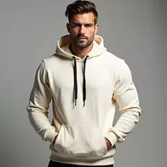 Moletom Canguru Liso Blusa Unissex Algodão Flanelado GuGi Bolso Frontal Capuz A - comprar online