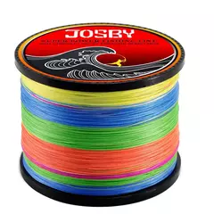 Josby linha de pesca trançada pe super forte 8 fios linha de pesca multifilam - comprar online
