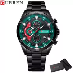 CURREN Relógios de aço inoxidável para homens moda criativa mostrador - loja online