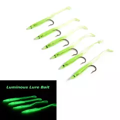 A atração macia da pesca do silicone 8cm 2g 10 porções um saco pesca a at na internet