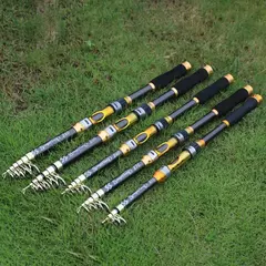 Sougayilang 2 1m 3 6m vara de pesca giratória truta de carbono carpa vara de pe - comprar online