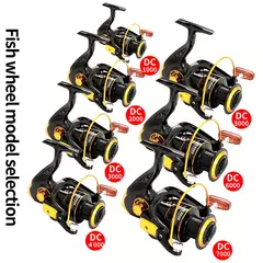 Carretel de metal molinete de pesca série 1000-7000 roda de pesca 12 + 1bb 5.2: na internet