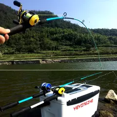 GHOTD Vara De Pesca De Fiação De Fundição Vara De Isca Ultra Leve Para Bar na internet