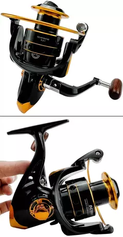 Carretel de metal molinete de pesca série 1000-7000 roda de pesca 12 + 1bb 5.2: