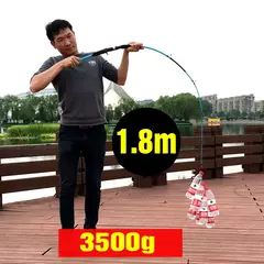 GHOTD Vara De Pesca De Fiação De Fundição Vara De Isca Ultra Leve Para Bar na internet